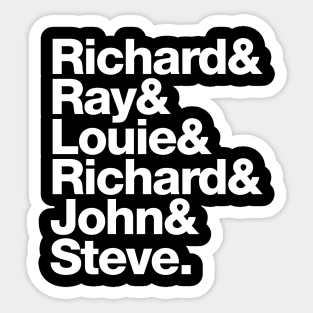 The Hosts of Feud Sticker